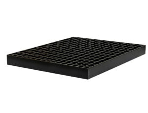 Palmela De Rejilla De Soldadura Para Puertas Metálicas - Altura 80 Mm, Acero Blanqueado