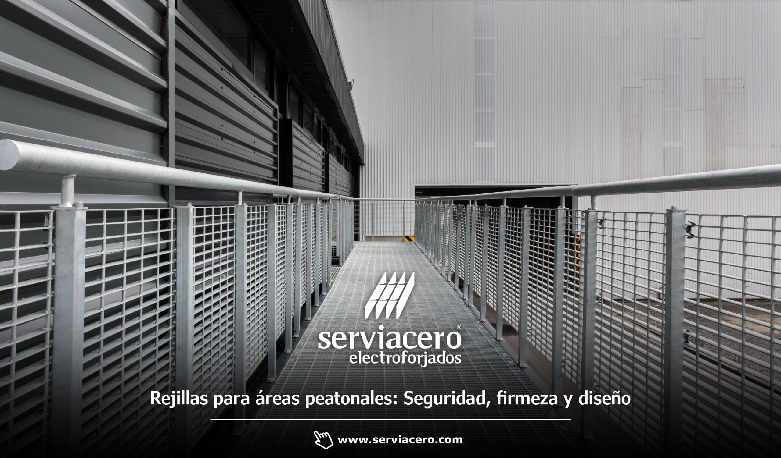 Rejillas para áreas peatonales - Serviacero Electroforjados