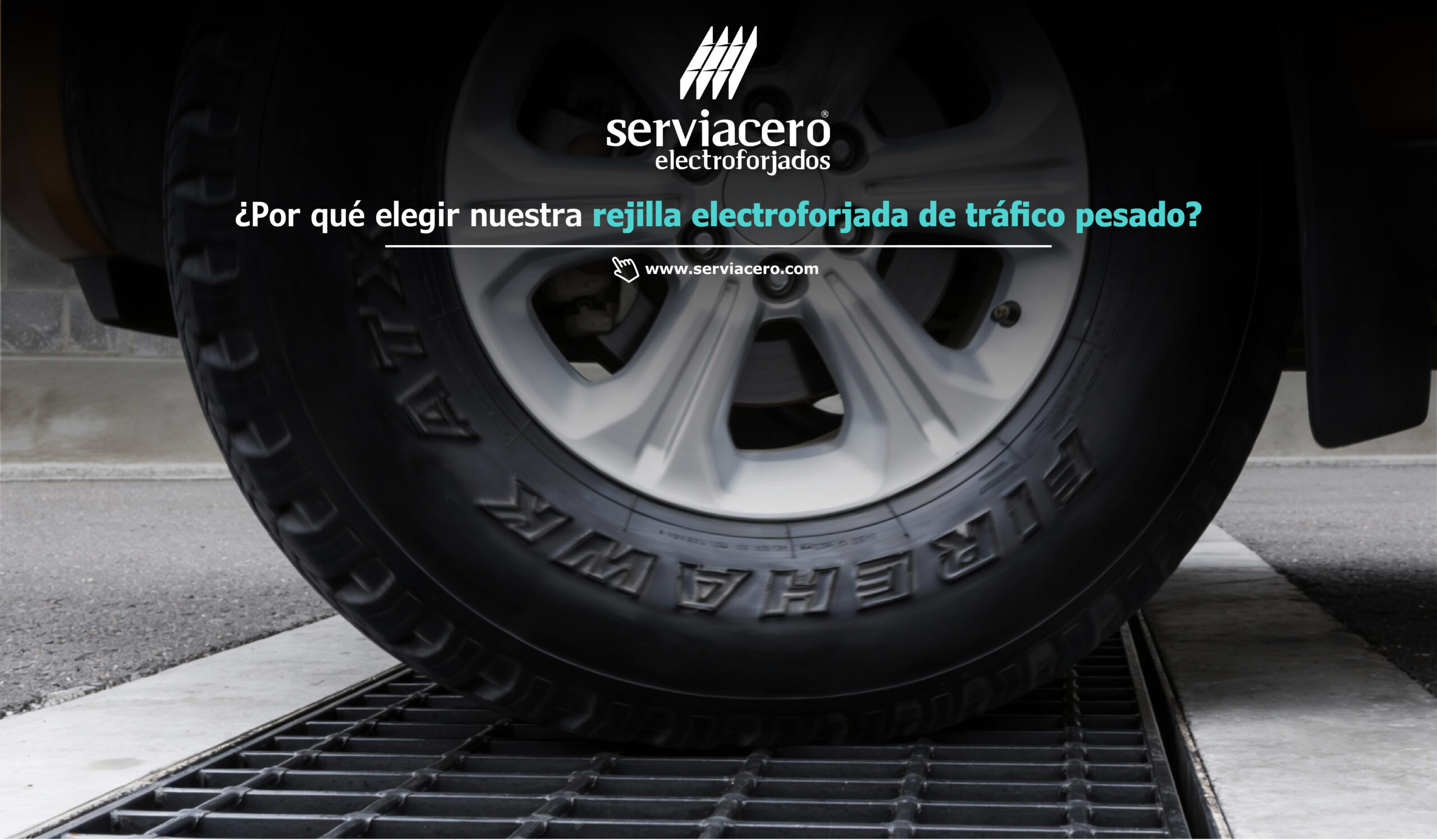 Rejilla Electroforjada deTráfico Pesado