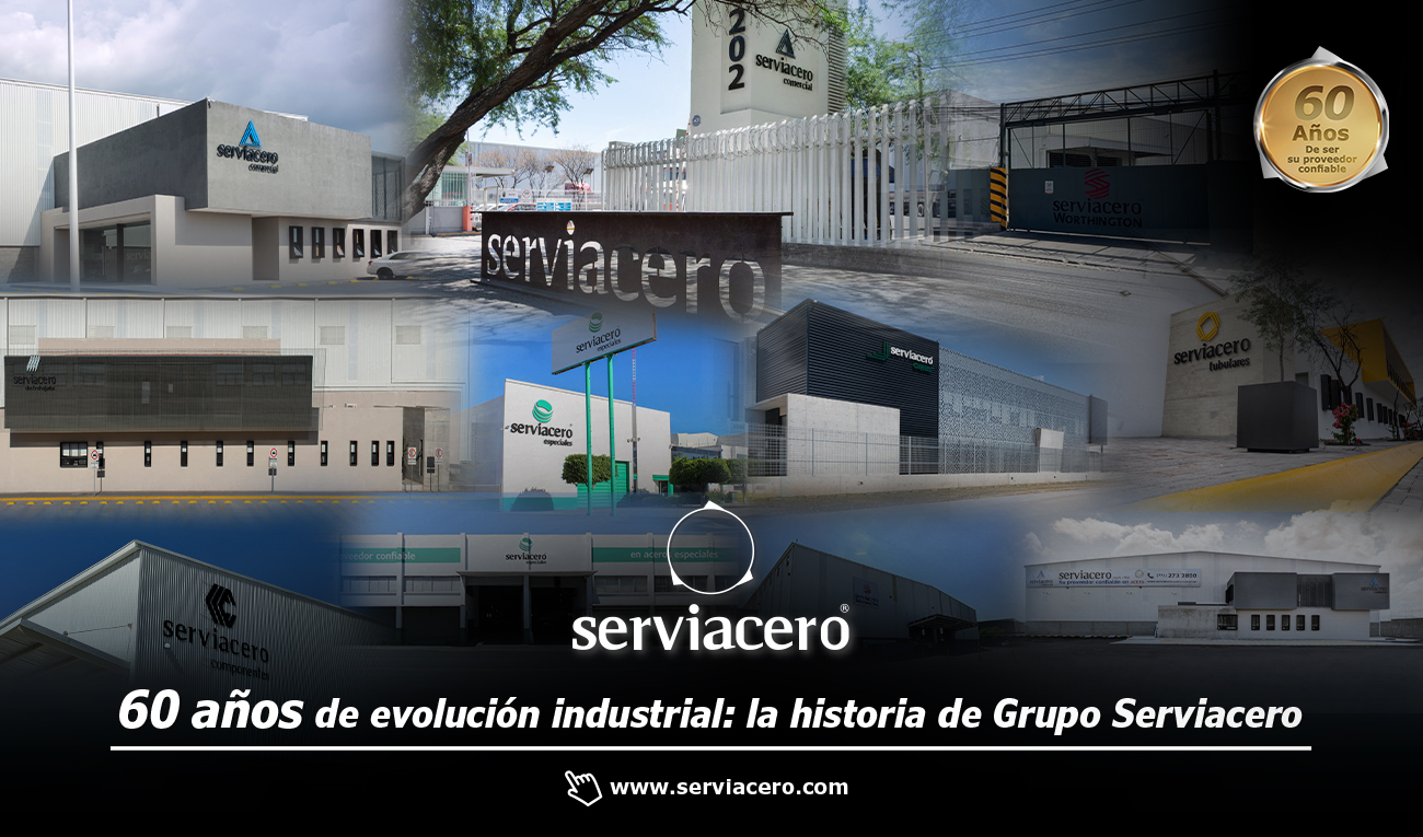 60 años de evolución industrial: la historia de Grupo Serviacero
