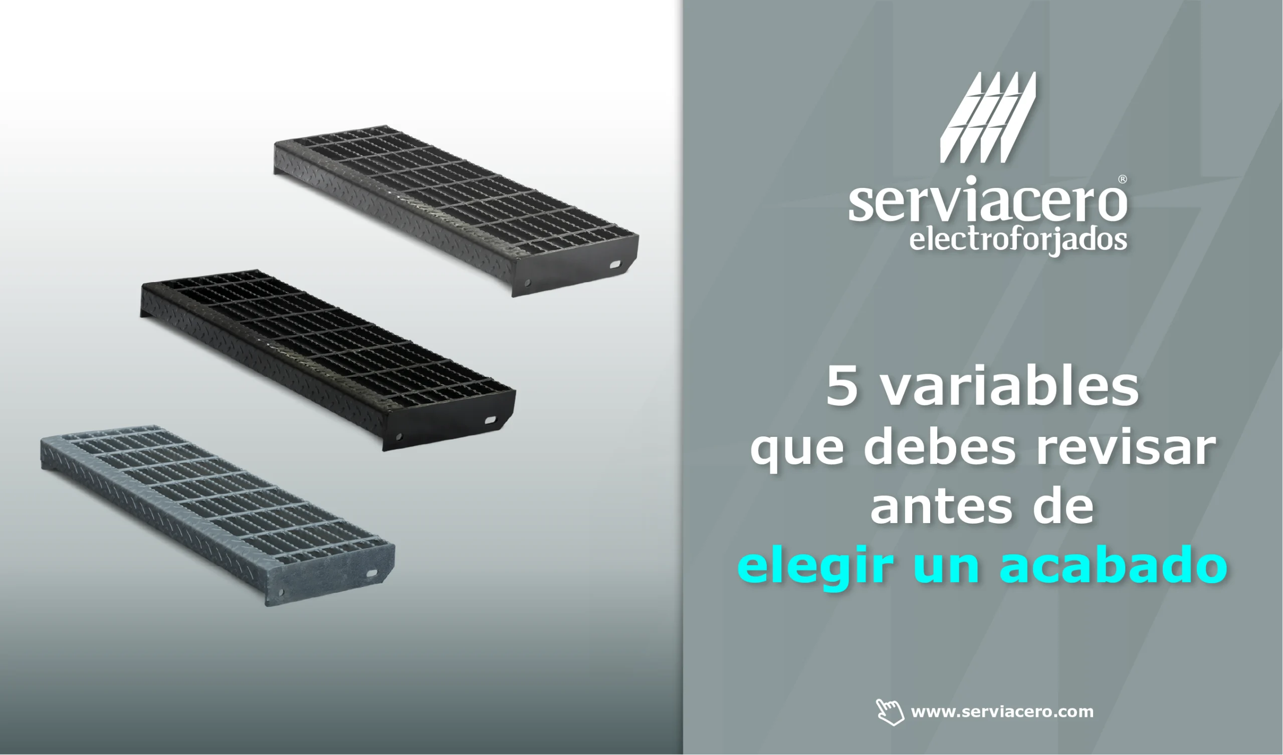 5 variables a revisar antes de elegir un acabado en rejillas 