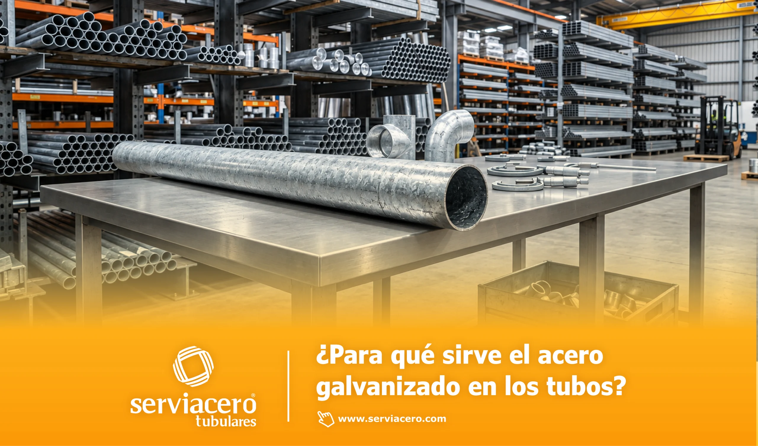 ¿Para qué sirve el acero galvanizado en los tubos? 